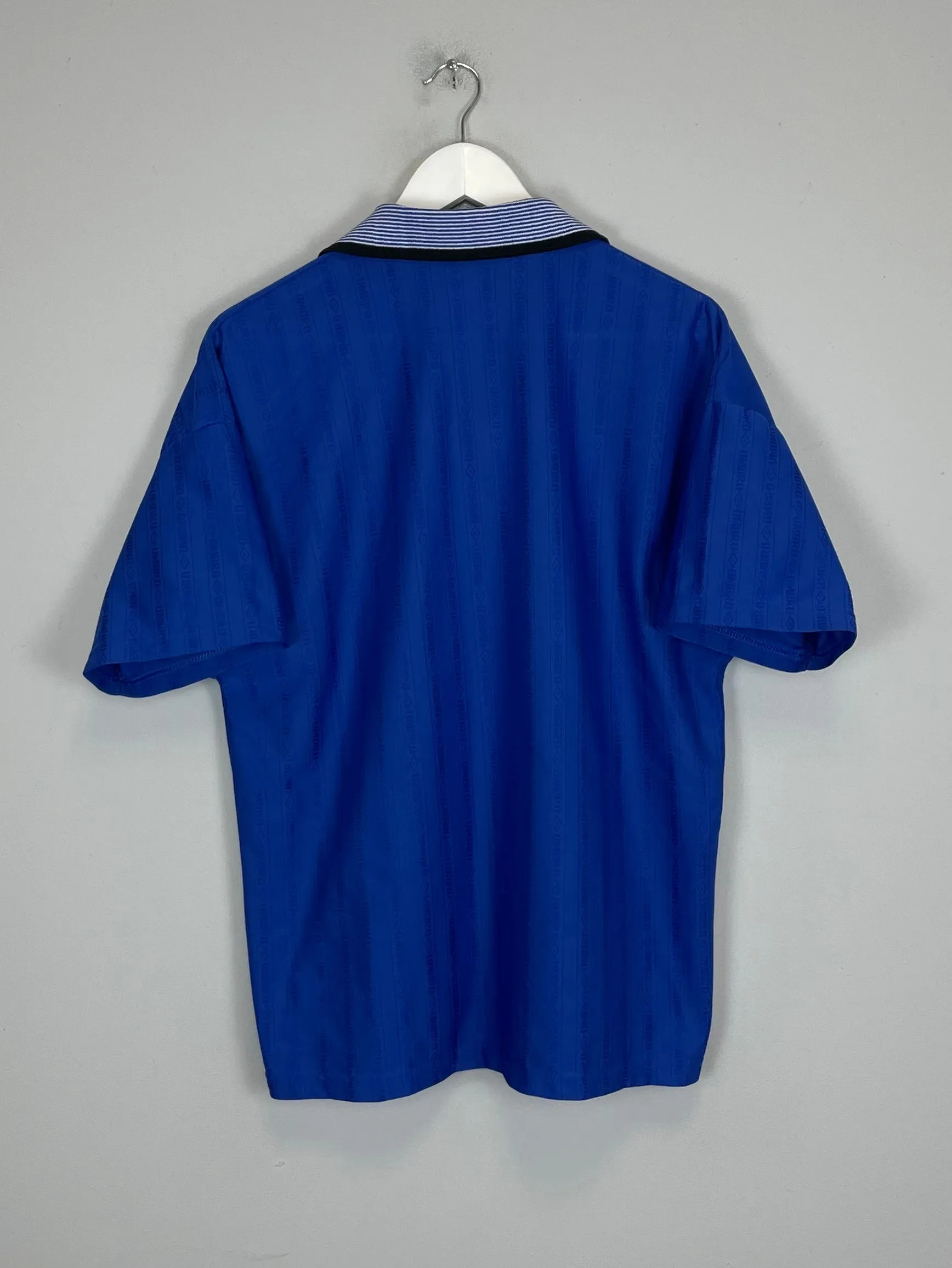 1995/97 EVERTON HOME SHIRT (M) UMBRO