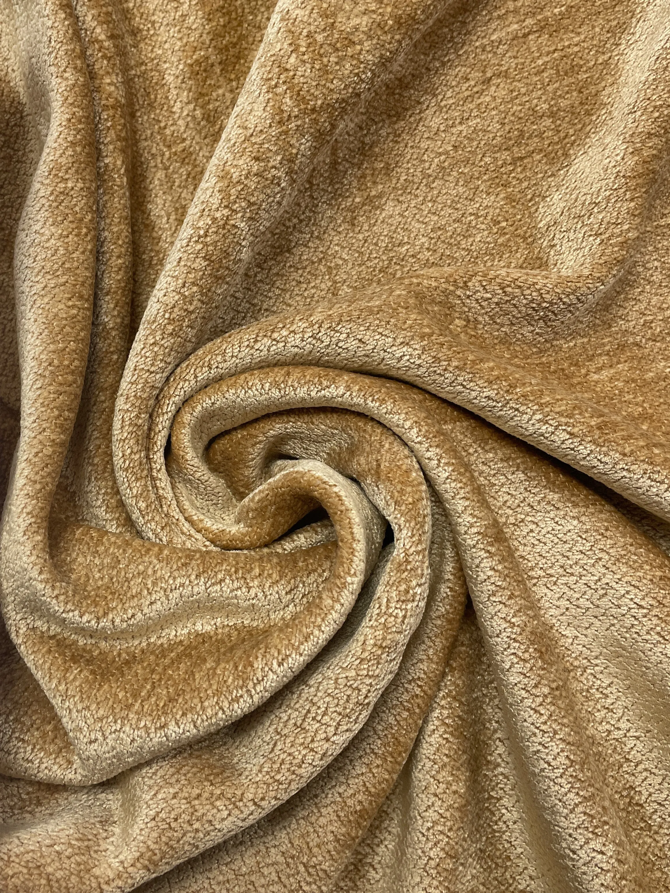 2 YD Cotton Blend Chenille - Camel