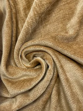 2 YD Cotton Blend Chenille - Camel