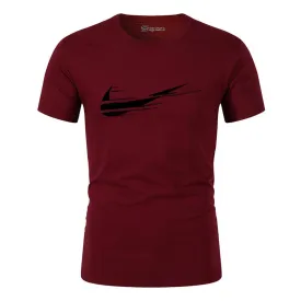 2021 Best Selling Men's and women's Sports Round Neck Short Sleeve T-shirt Top