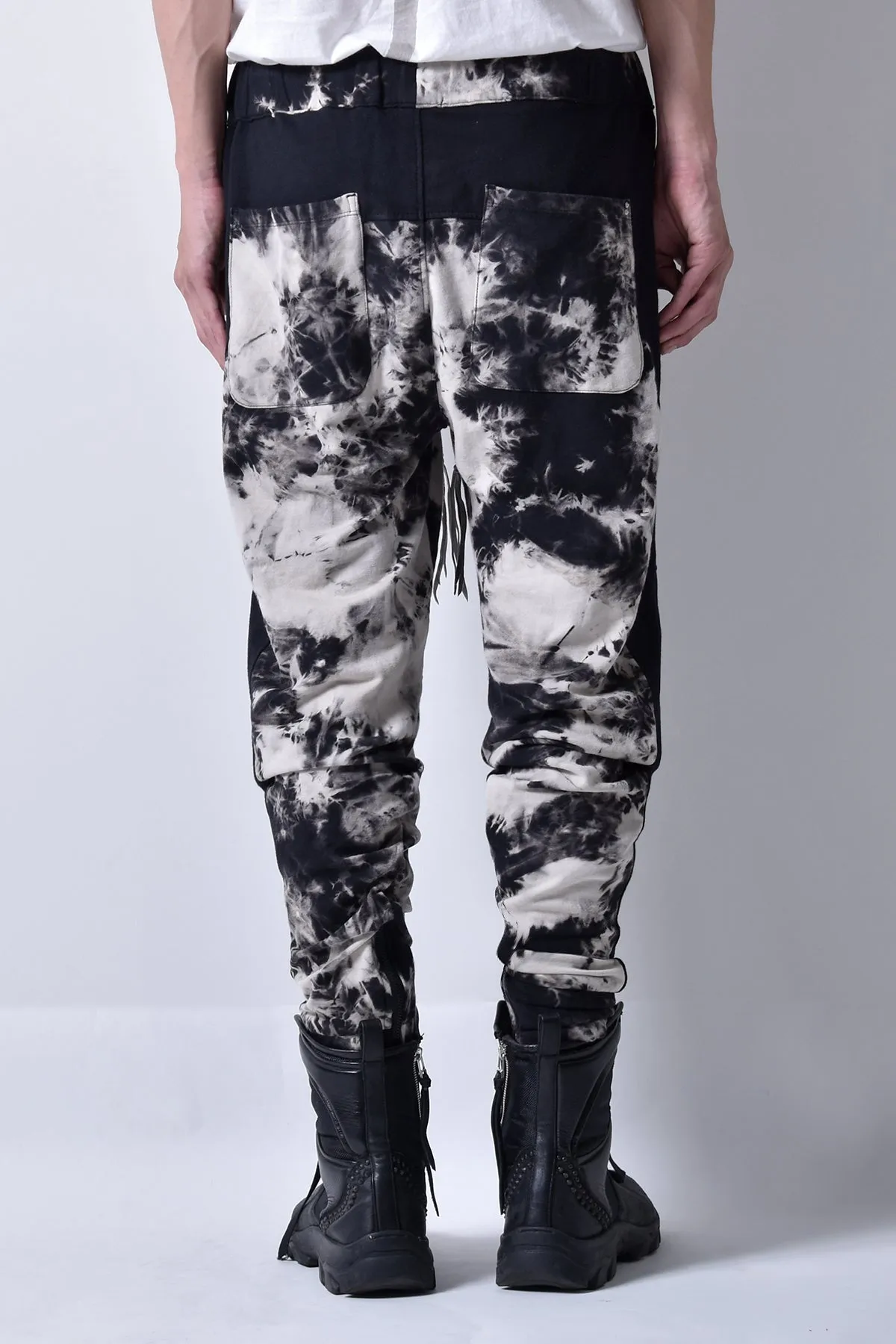 2101-PT09B Tie Dye Combi Track Pants 02
