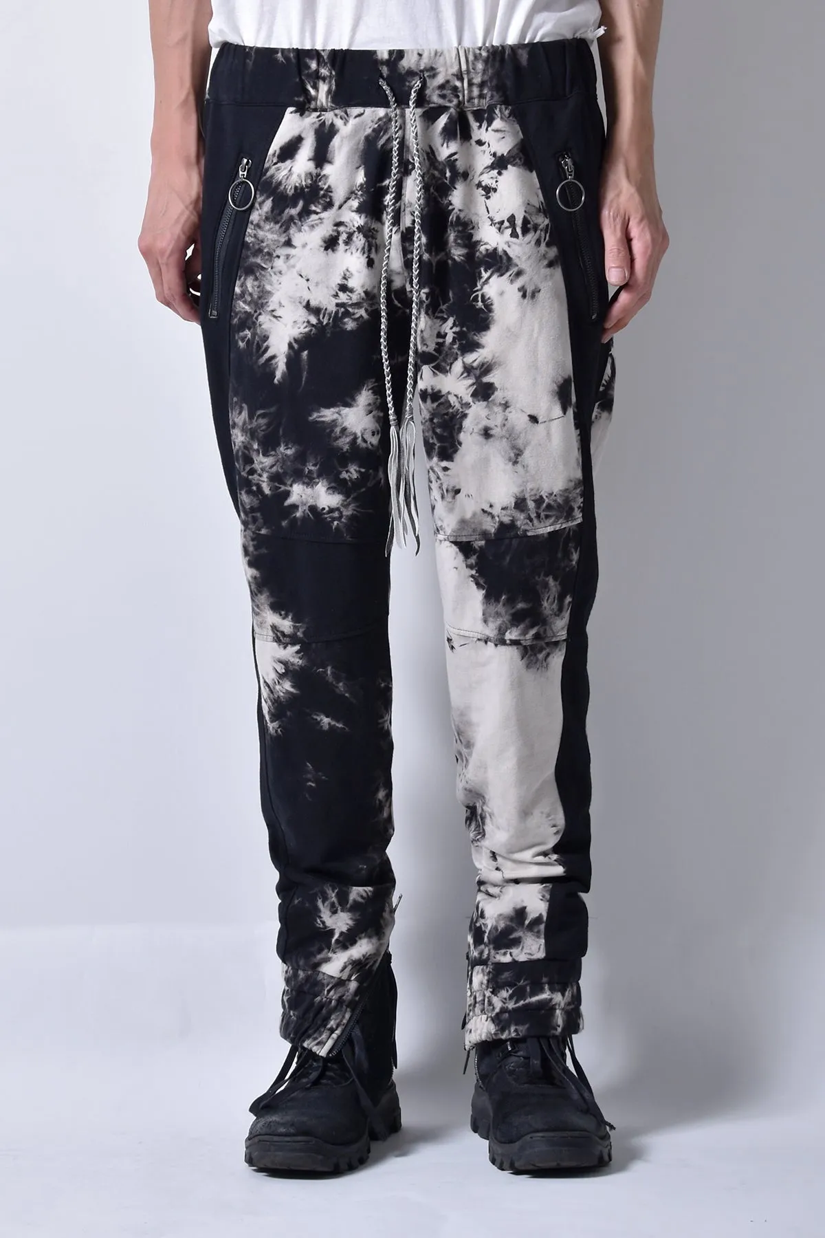 2101-PT09B Tie Dye Combi Track Pants 02