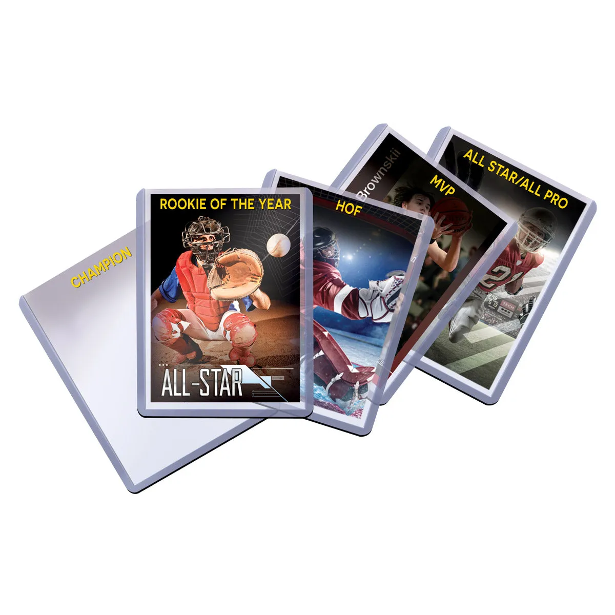 3" x 4" Mixed Title Toploaders Bundle (25ct)