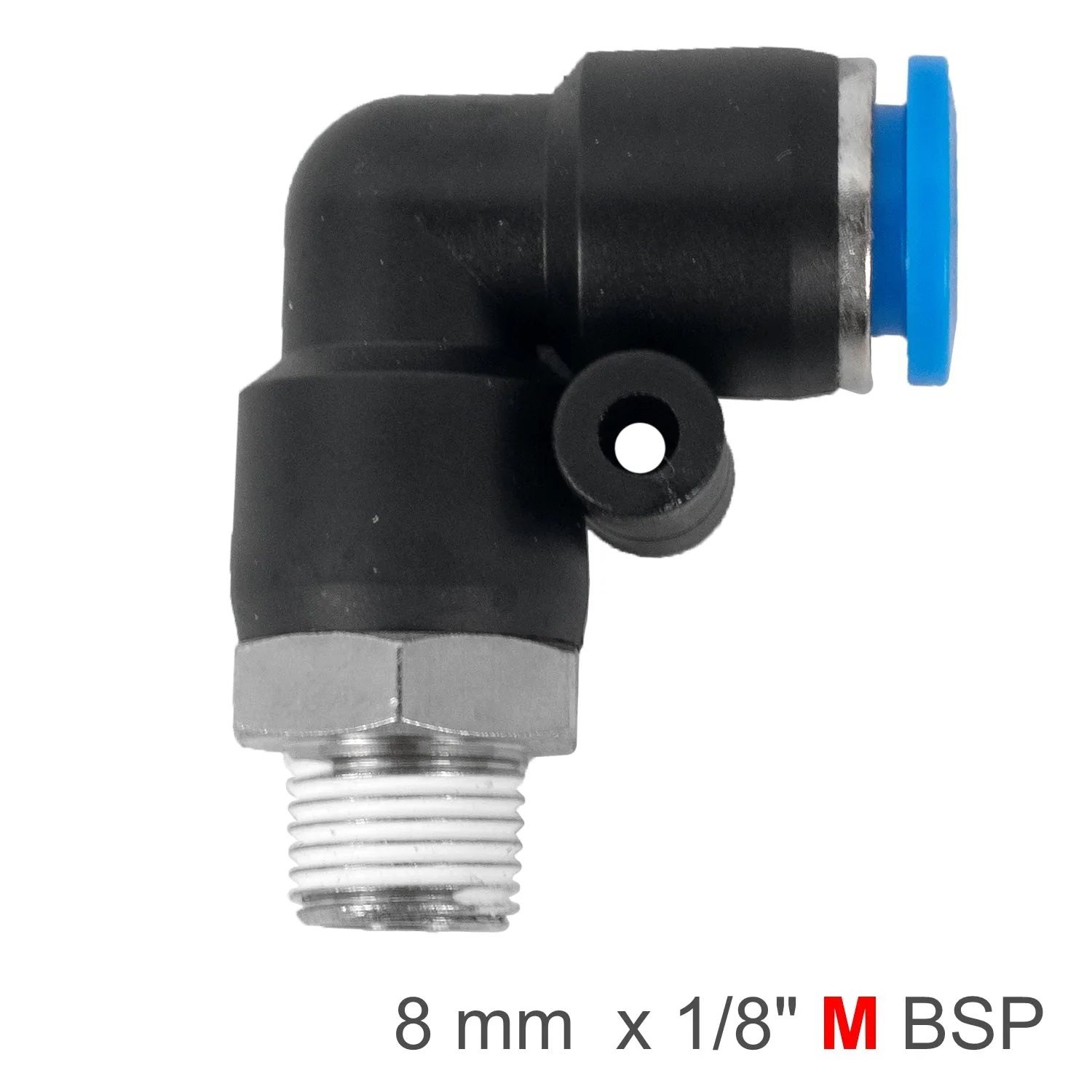 Aircraft Elbow 8Mm-1/8 M Pu Hose Fitting