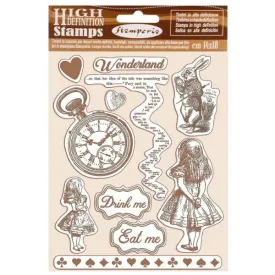 Alice Checkmate High Definition Stamp Set