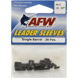 American Fishing Wear Leader Sleeve, Size #2, Black