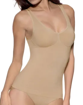 Bali Seamless Firm Control V-Neck Top