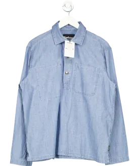 Barbour Blue Markham Denim Shirt UK S