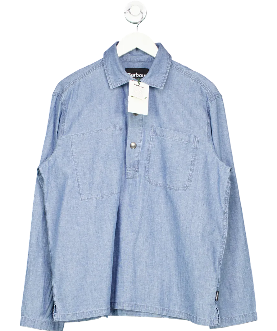 Barbour Blue Markham Denim Shirt UK S