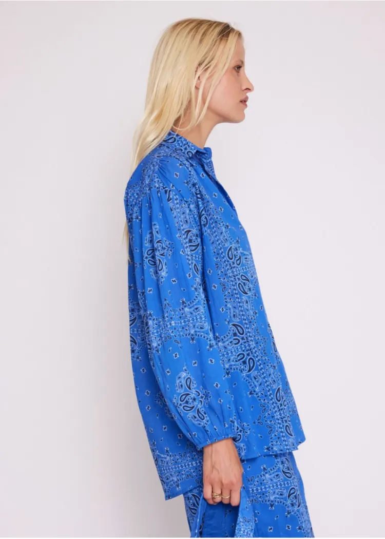 Berenice Canila Bandana Print Blouse
