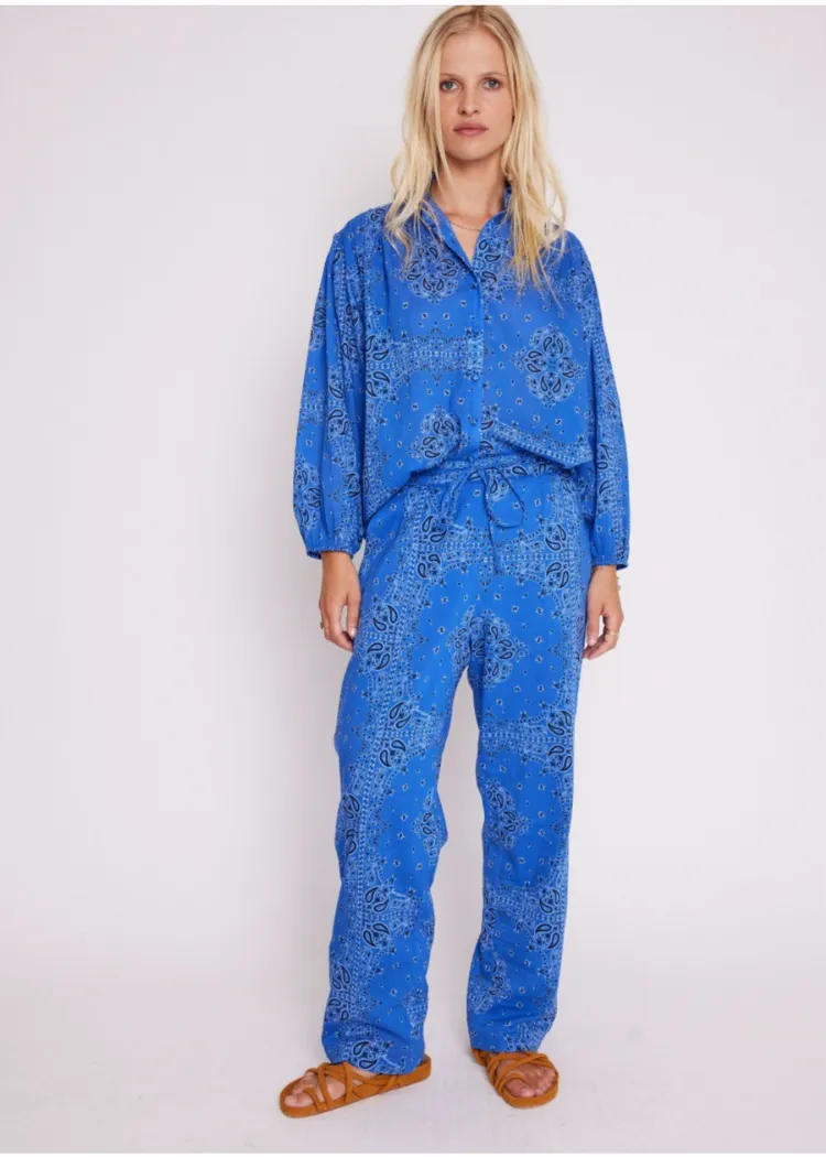 Berenice Canila Bandana Print Blouse