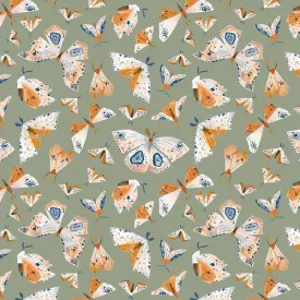 Botanica Butterflies Ivy ½ yd