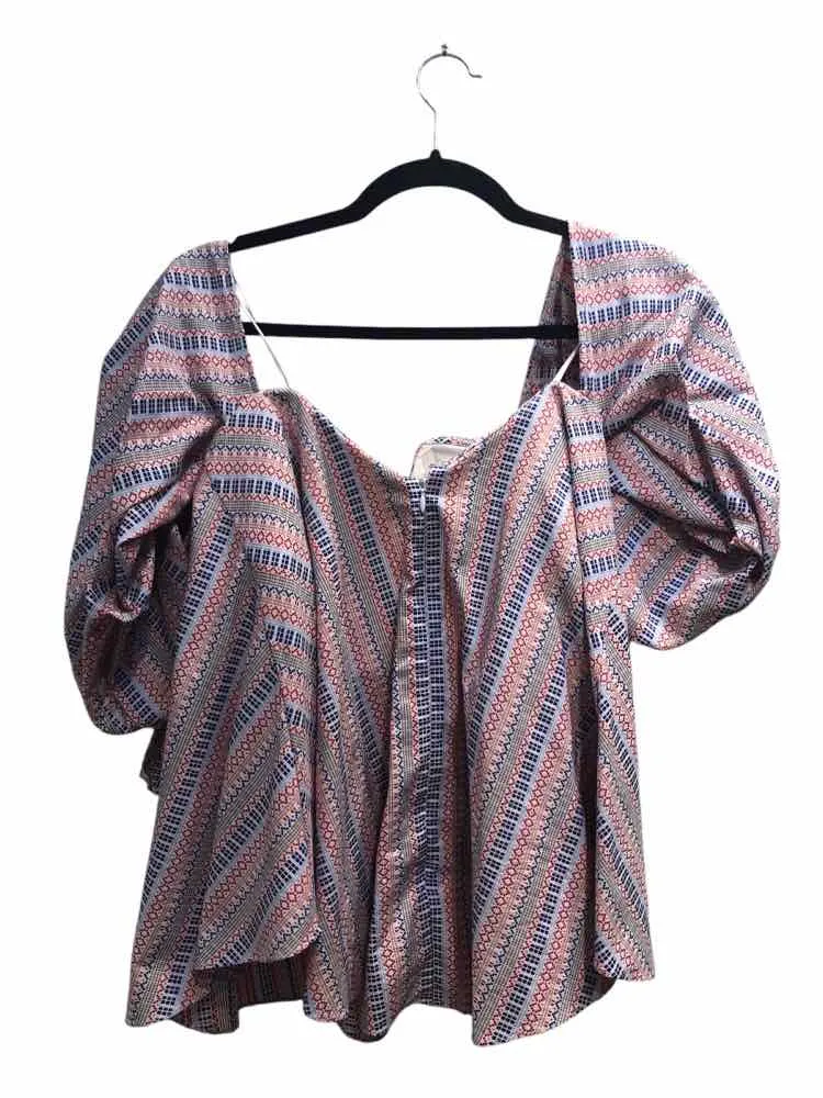 Caroline Constas Red and blue Size M Shirt