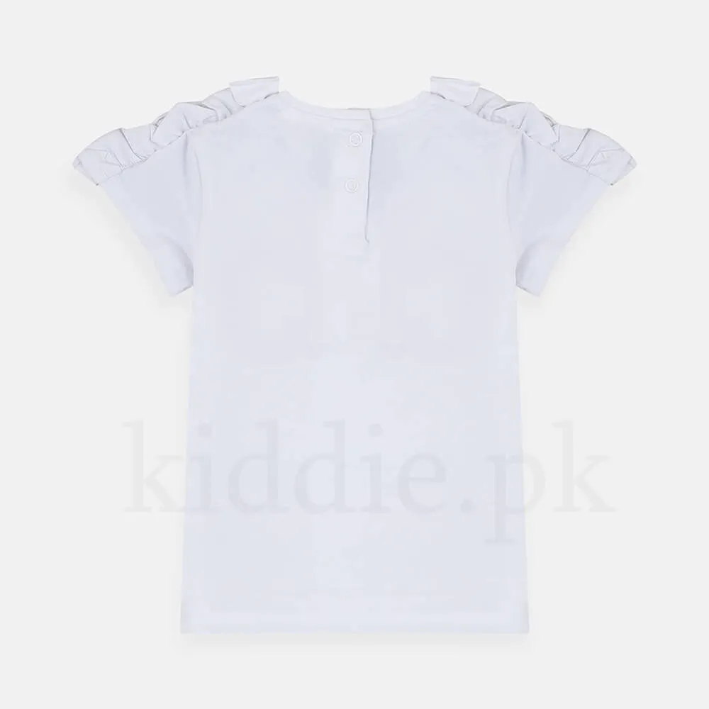 Chicco White CIAO Sequin Shirt 2033