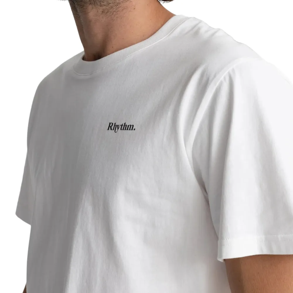 Classic Brand T-shirt Vintage White