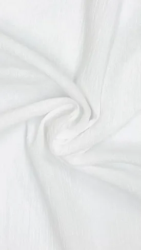 COTTON GAUZE NON-STRETCHED SOLID WOVEN<br><h6>1M-WHITE<br>040-CGAUZE</h6>