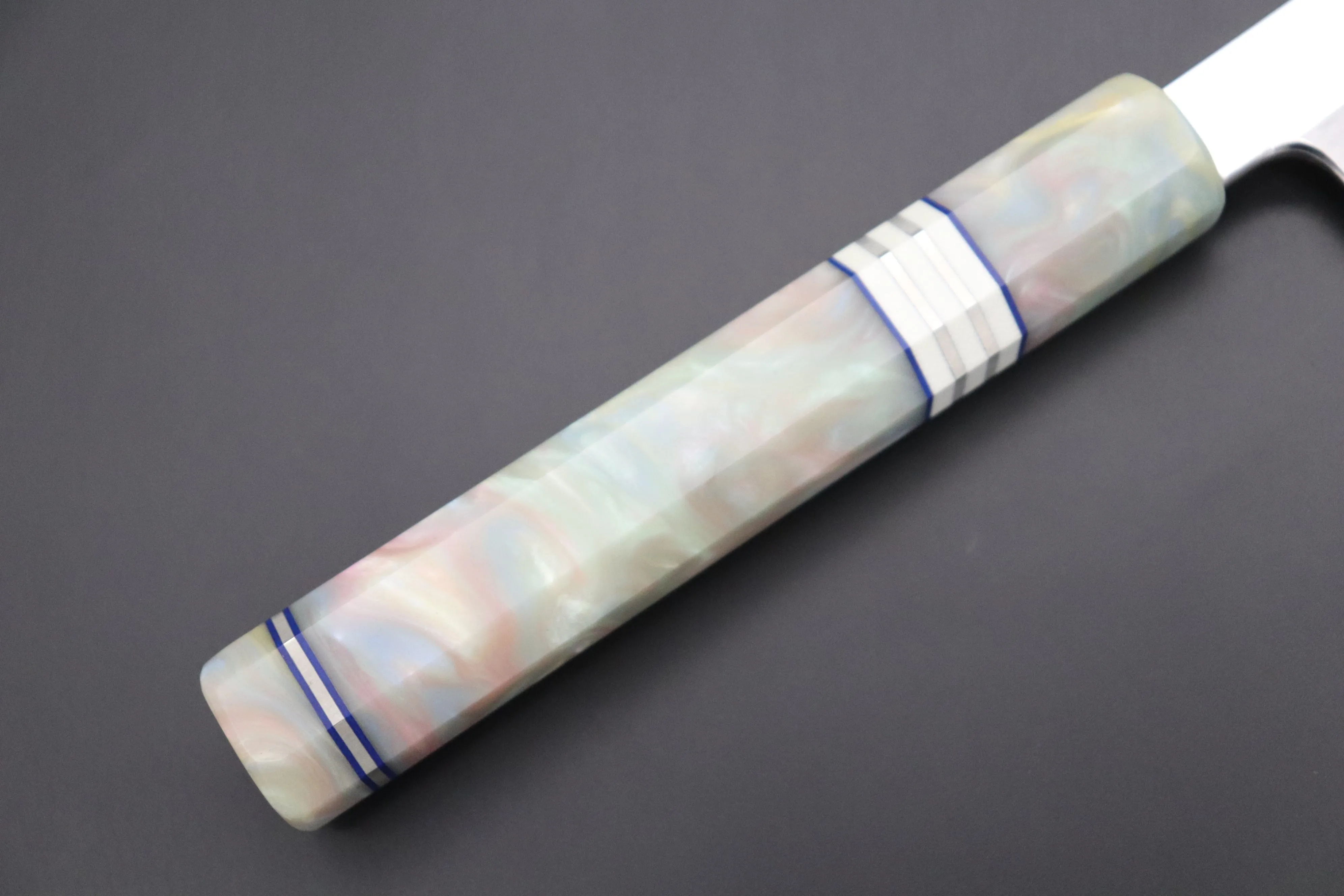 Custom Limited Edition, Sukenari Honyaki SG-II Series HSG-8 Kiritsuke Yanagiba 300mm (11.8 Inch, Single Bevel Edge)