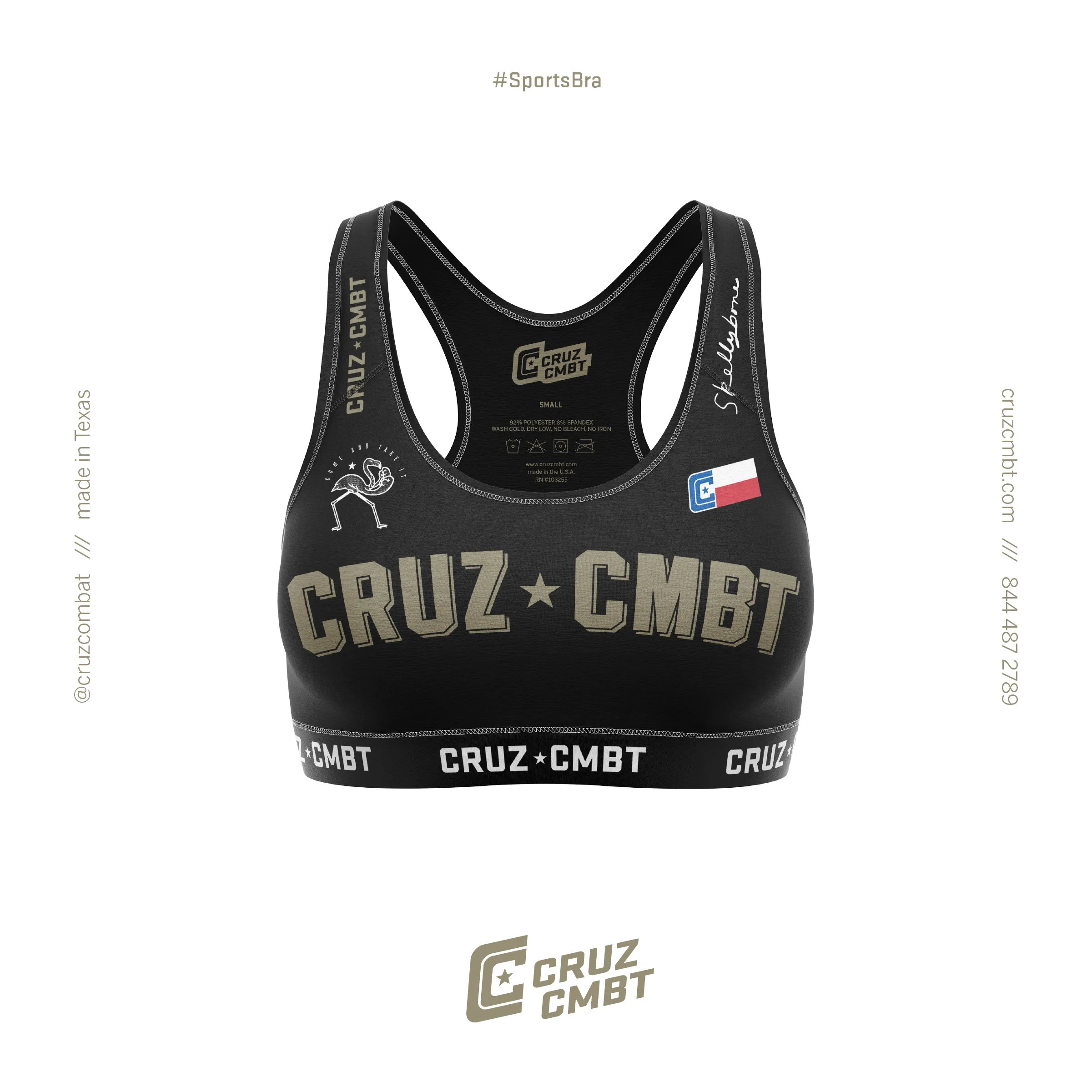 Custom sports bra