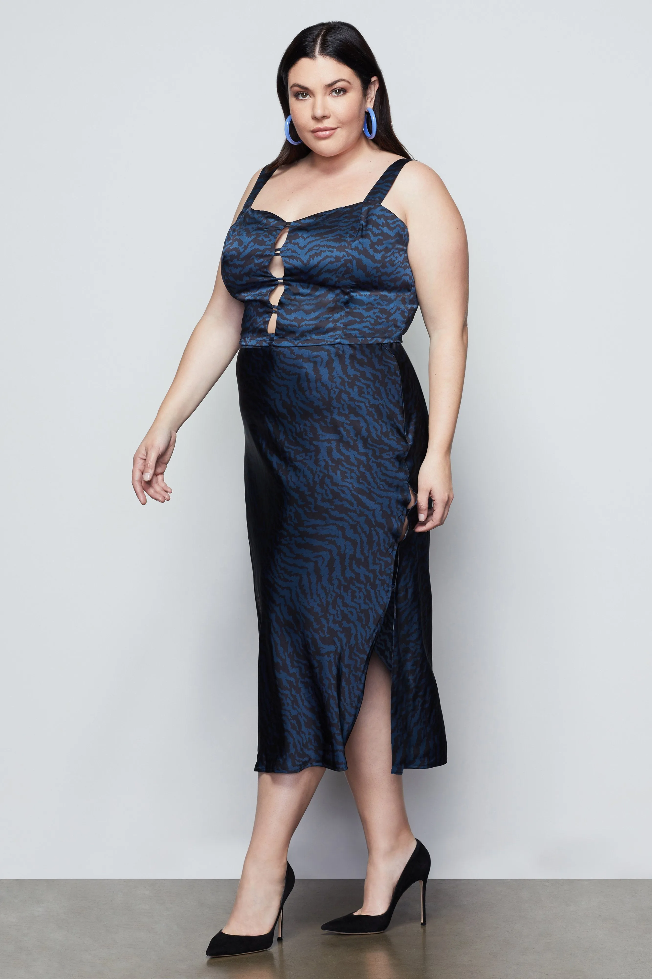 GETAWAY TOP | NAVY ZEBRA001