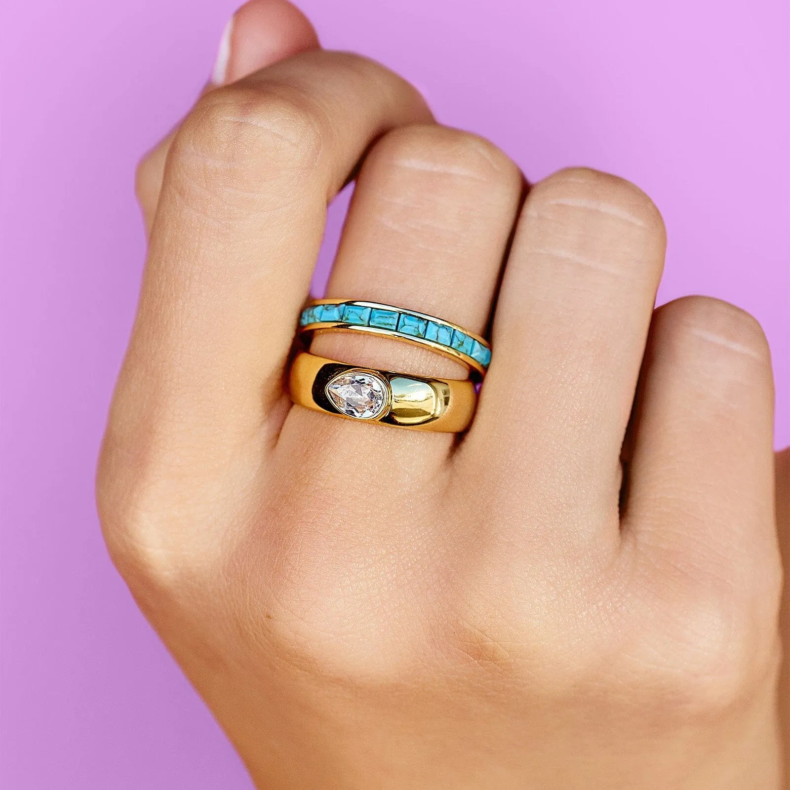 High Tide Ring Set
