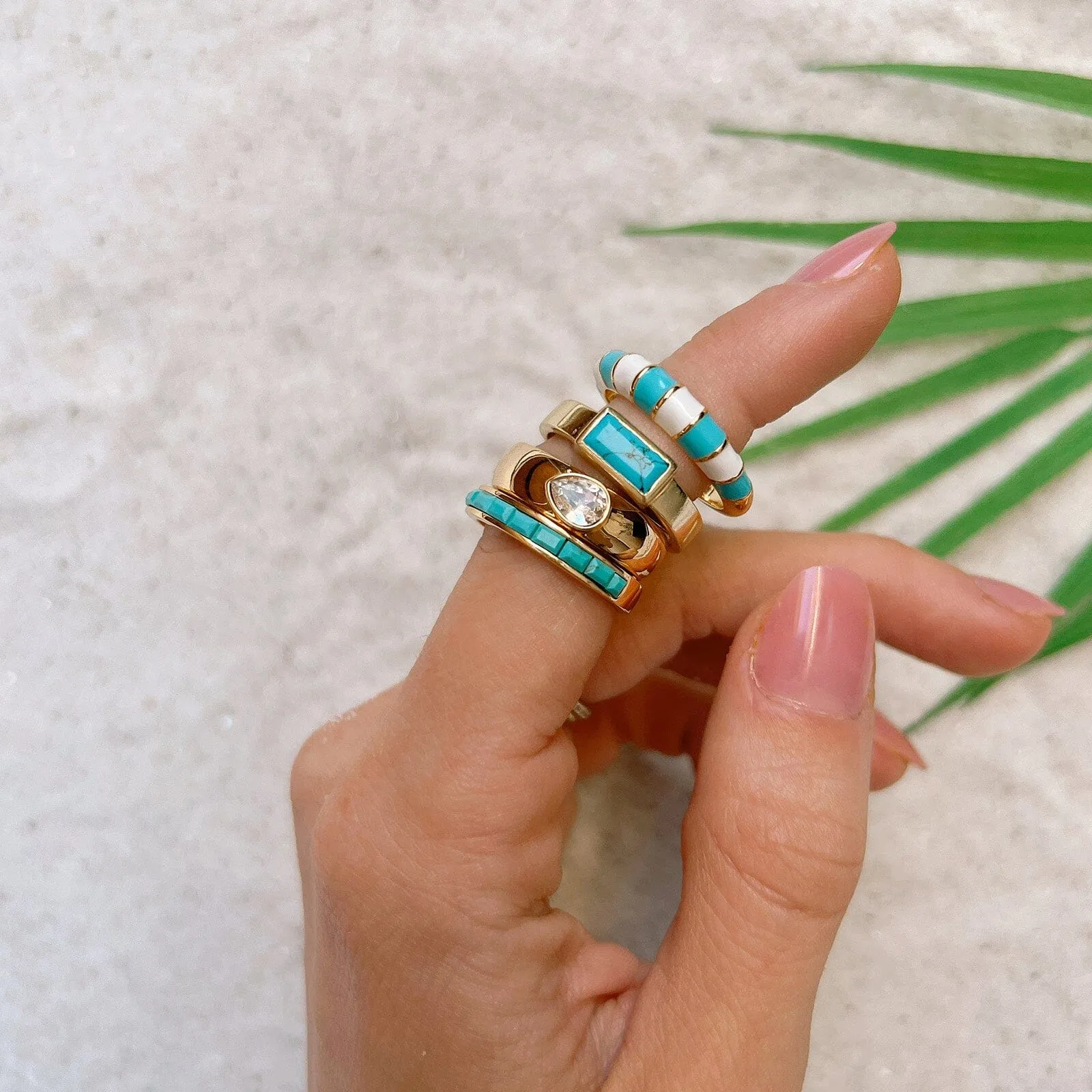 High Tide Ring Set