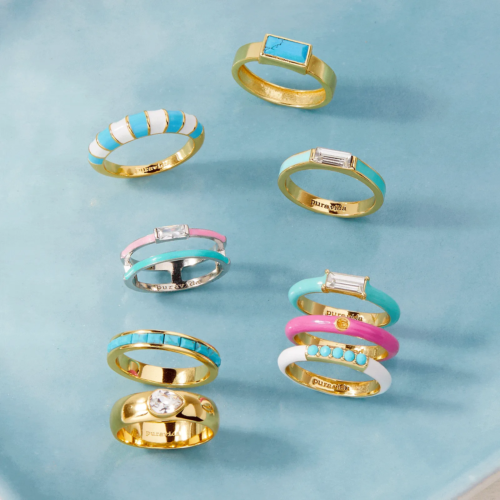 High Tide Ring Set