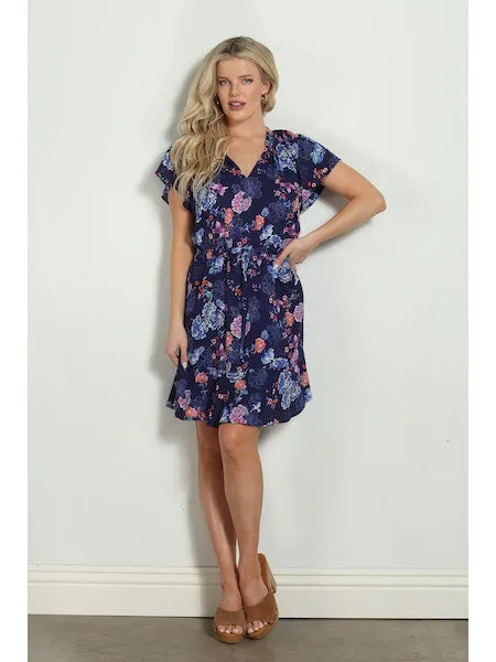 Jessica Ruffle Dress