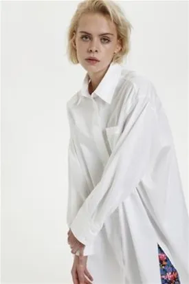 Karen By Simonsen Deli Shirt Dress In Bright White