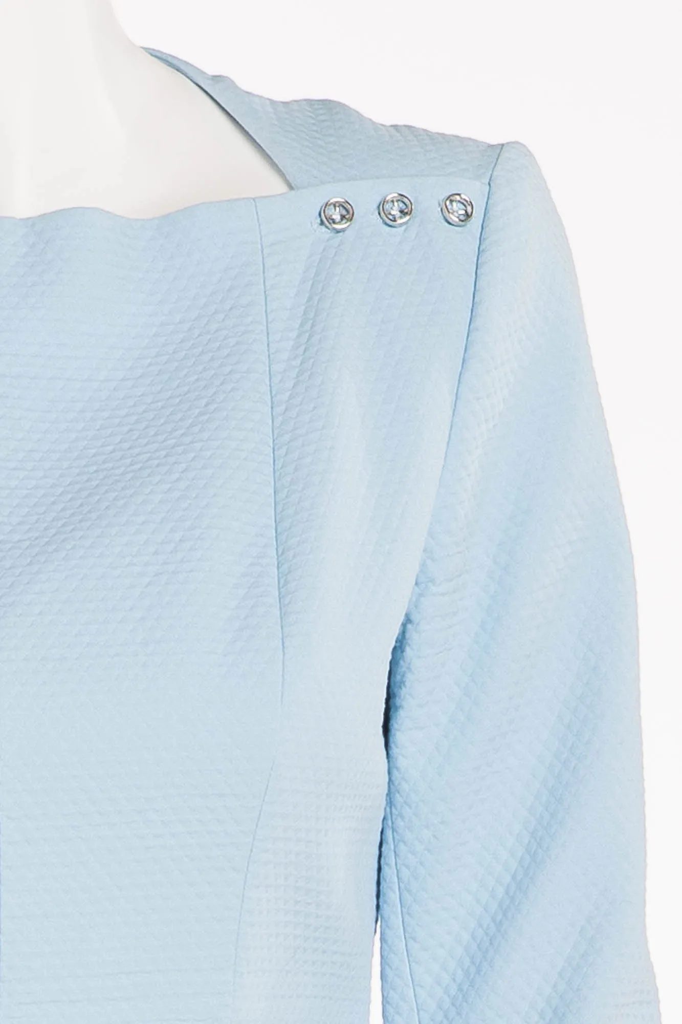 Kenzo - Baby Blue Long Sleeve Short Dress