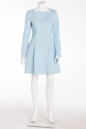 Kenzo - Baby Blue Long Sleeve Short Dress