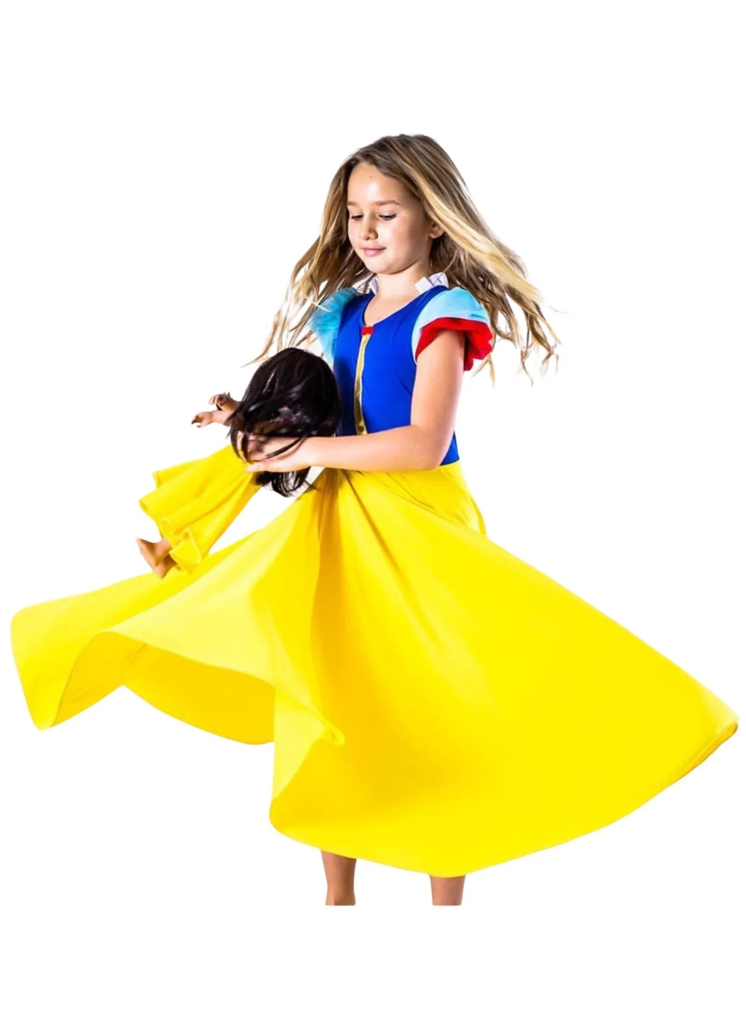 Mini & Me Set - Snow White Twirl Dress