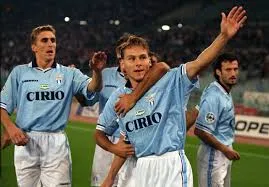 Nedved Lazio Umbro 1997 1998 Home Jersey Shirt M