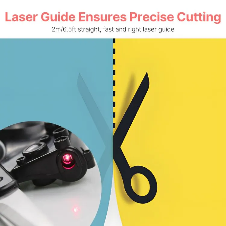 New Professional Laser Guided Scissors