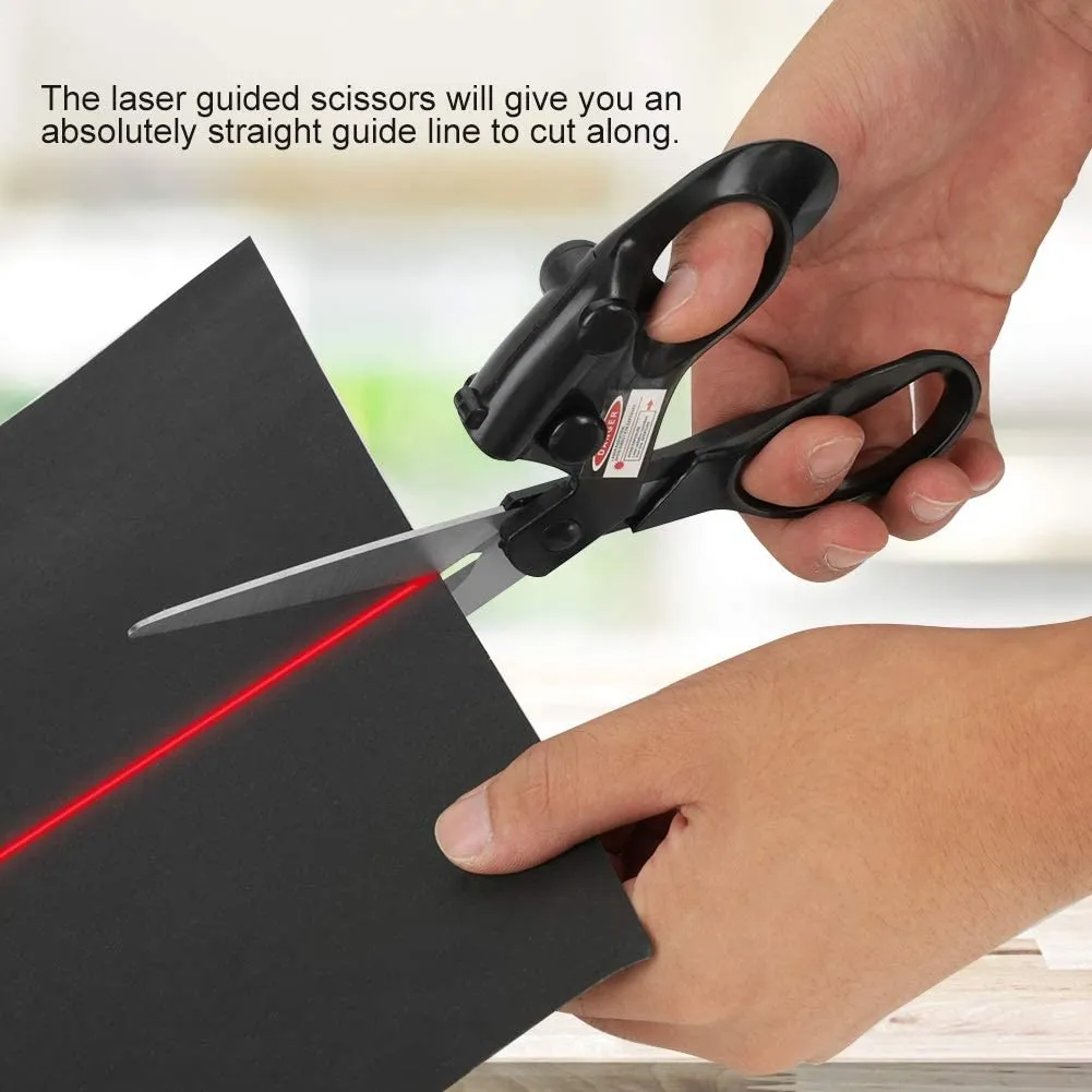 New Professional Laser Guided Scissors
