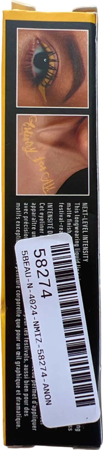 NYX Professional Makeup Epic Wear Waterproof Eye & Body Liquid Liner Yellow 3.5ml