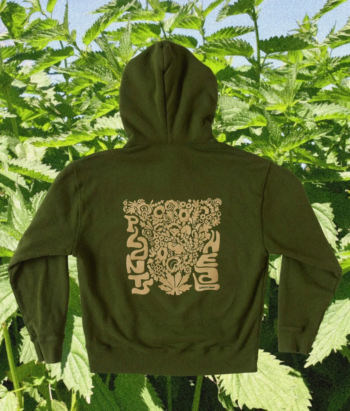 Plants Heal Hoodie | Moss