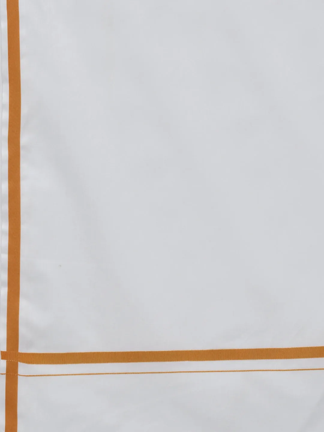 PREMIUM WHITE 1/2" DARK YELLOW BORDER