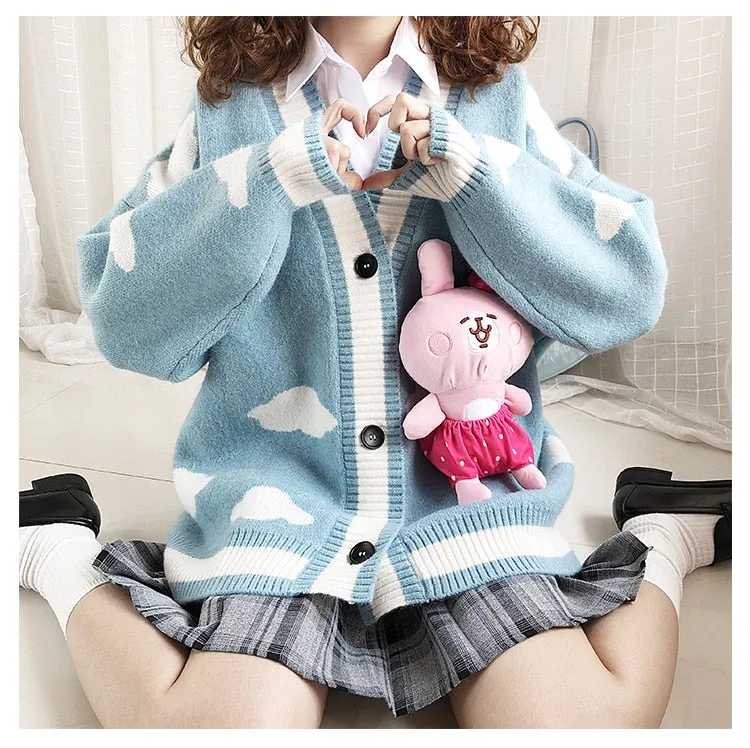 "IN THE CLOUDS" CARDIGAN
