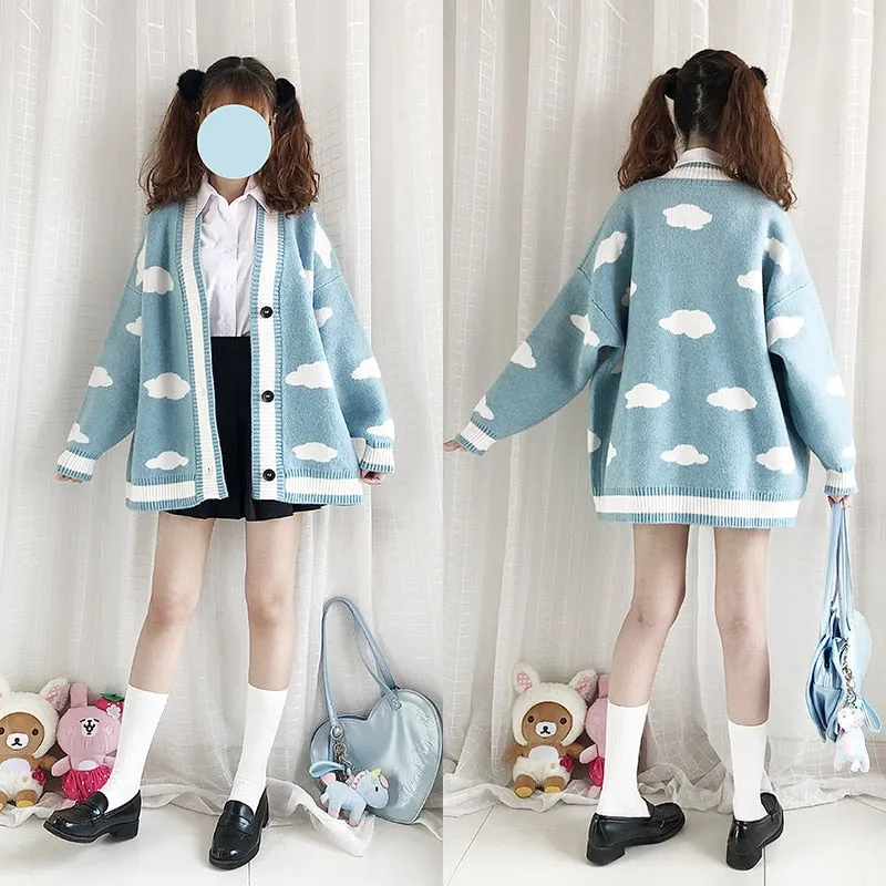 "IN THE CLOUDS" CARDIGAN
