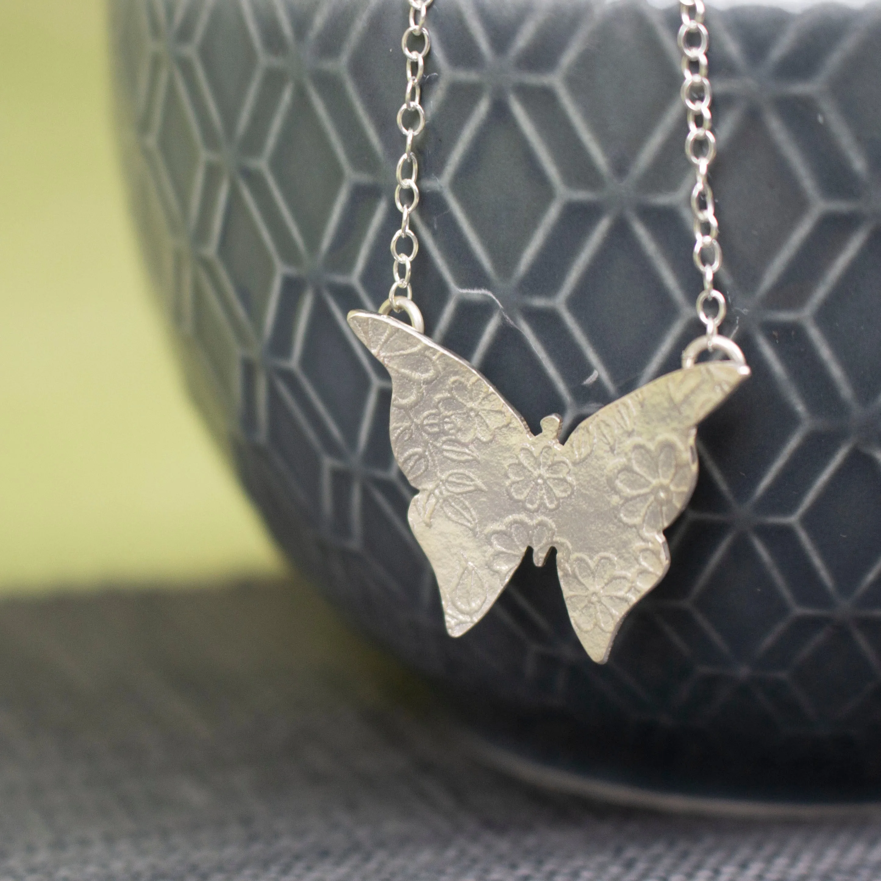 Small Butterfly Necklace