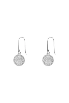 SPIRAL EARRINGS - SILVER