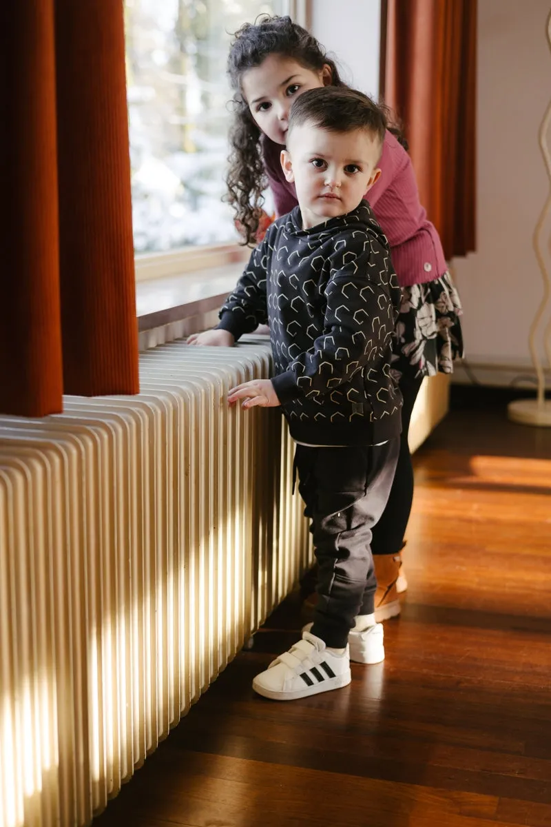 SWEATERS | AOP Grey Shapes