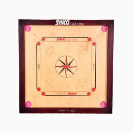 Synco Club Series Junior 24 inch Carrom Board for Kids and Adults