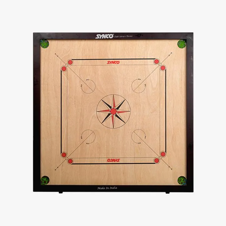 Synco Club Series Teens Full size Carrom Board