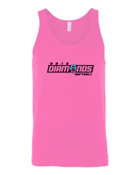 Tank Tops Ohio Diamonds Logo